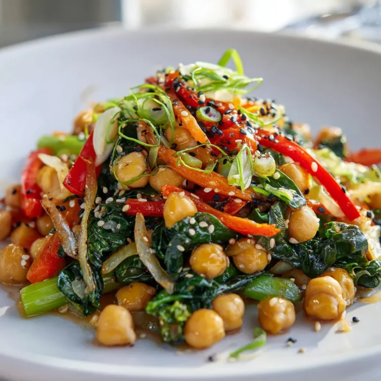 Anti-Inflammatory Chickpea Stir Fry Recipe