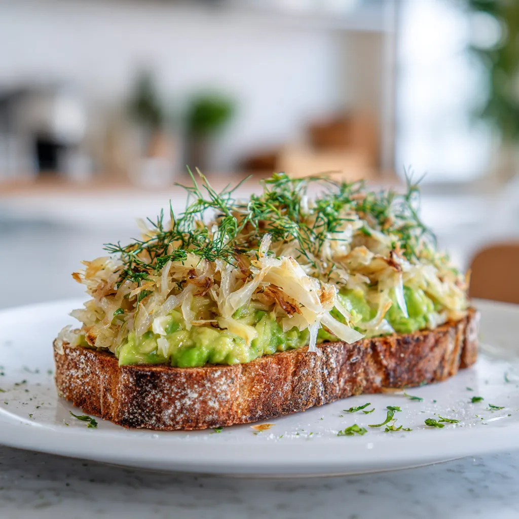 Avocado Sauerkraut Toast upscaled 68444a95c2bbd