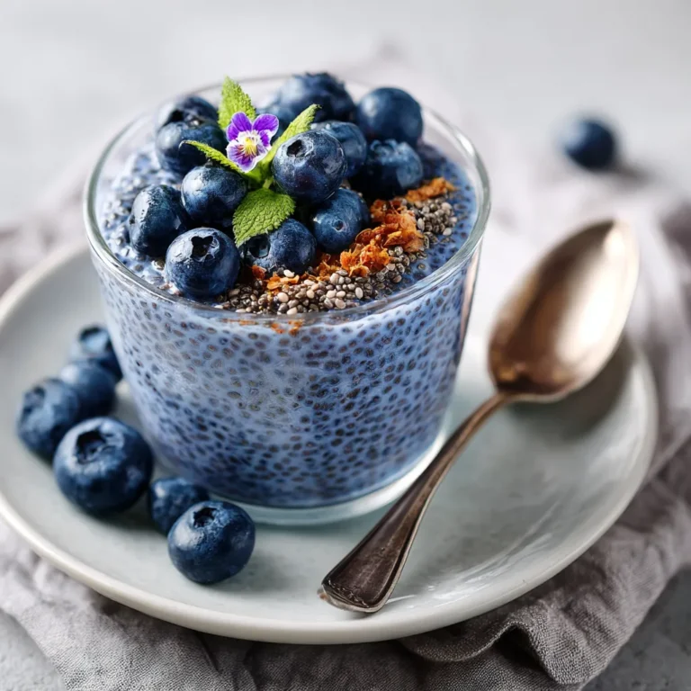 Blueberry Chia Pudding Recipe for a Healthy Gut
