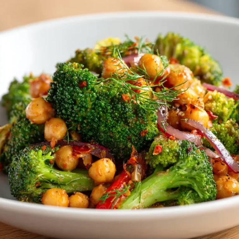 Broccoli and Chickpea Buddha Bowl Recipe
