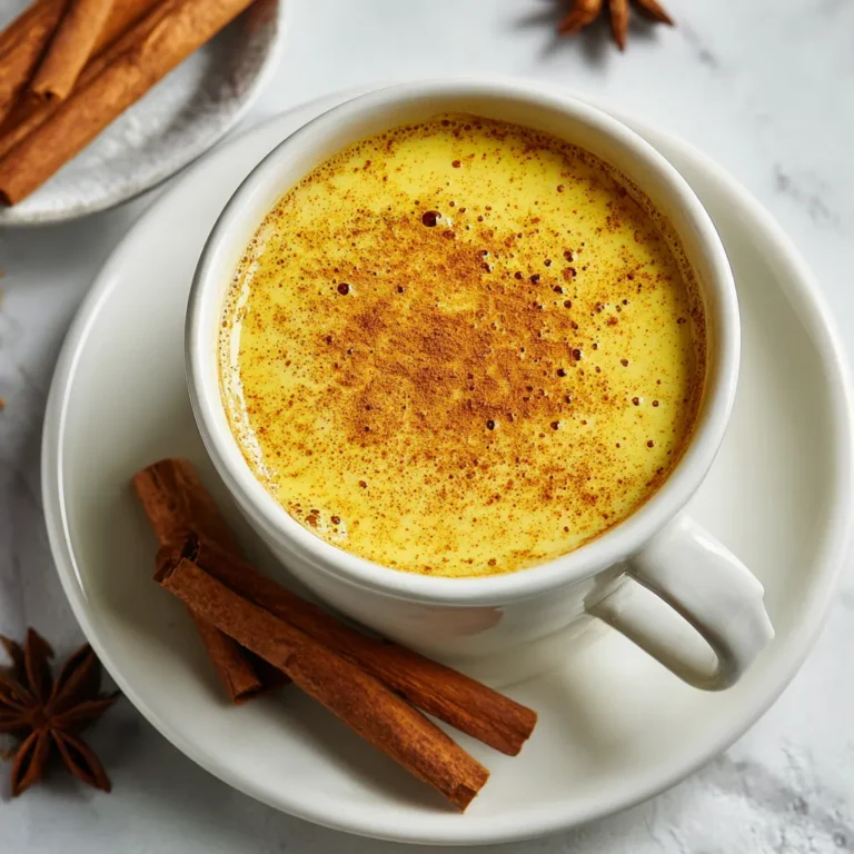Cinnamon Maple Golden Milk Recipe
