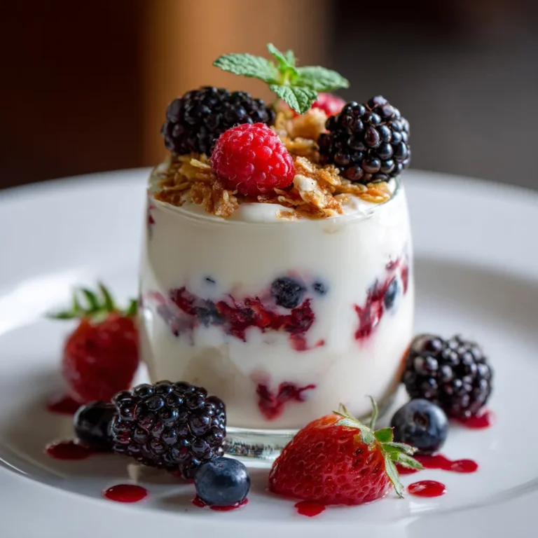 Coconut Yogurt Parfait with Berries recipe