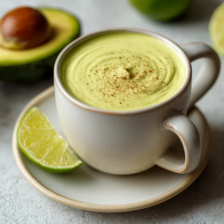 Creamy Gut-Rejuvenating Avocado Smoothie Recipe