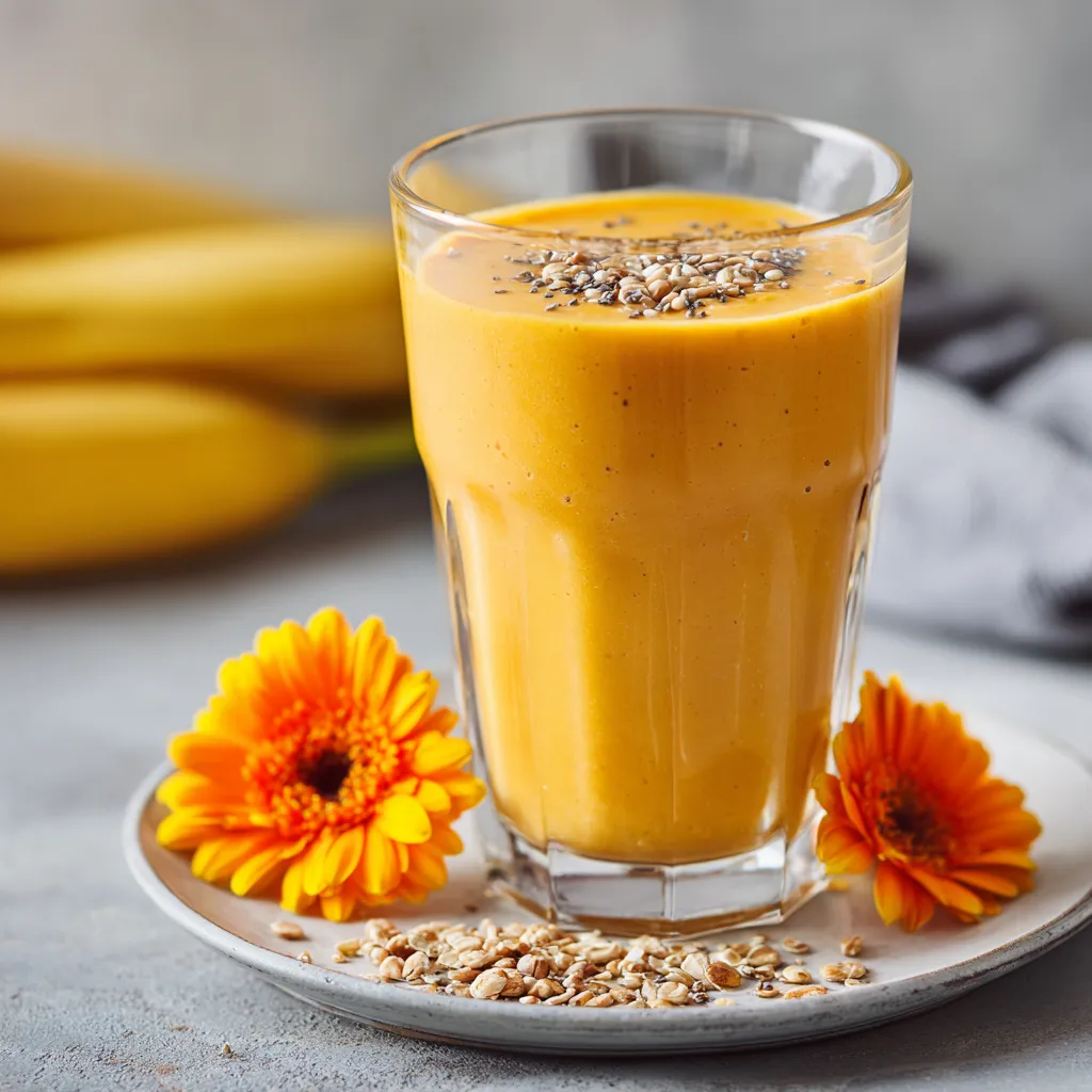 gut healing smoothie with avocado, kale, and ginger