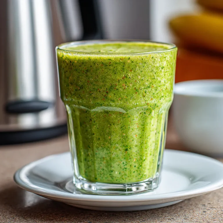 Green Detox Smoothie for Reducing Inflammation