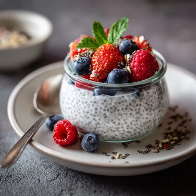 Kefir Chia Breakfast Pudding Recipe