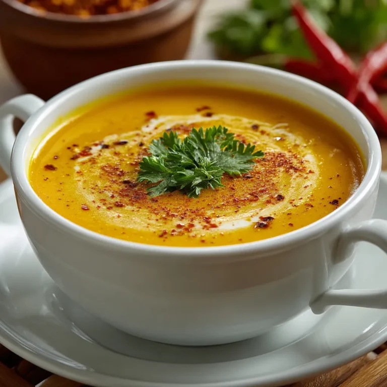 Pumpkin Soup with Coconut Milk Recipe