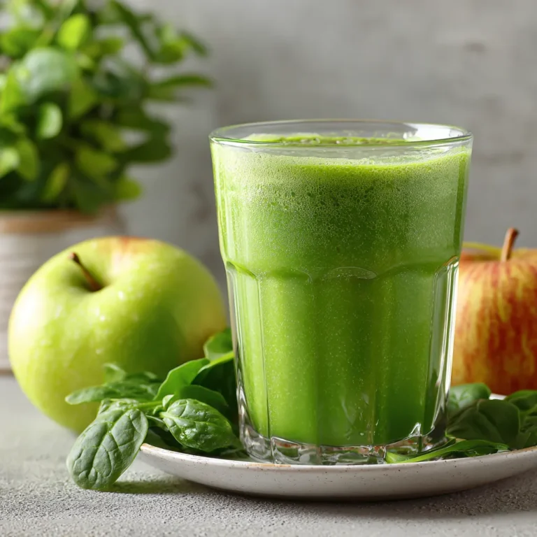 Refreshing Anti-Inflammatory Green Smoothie Recipe