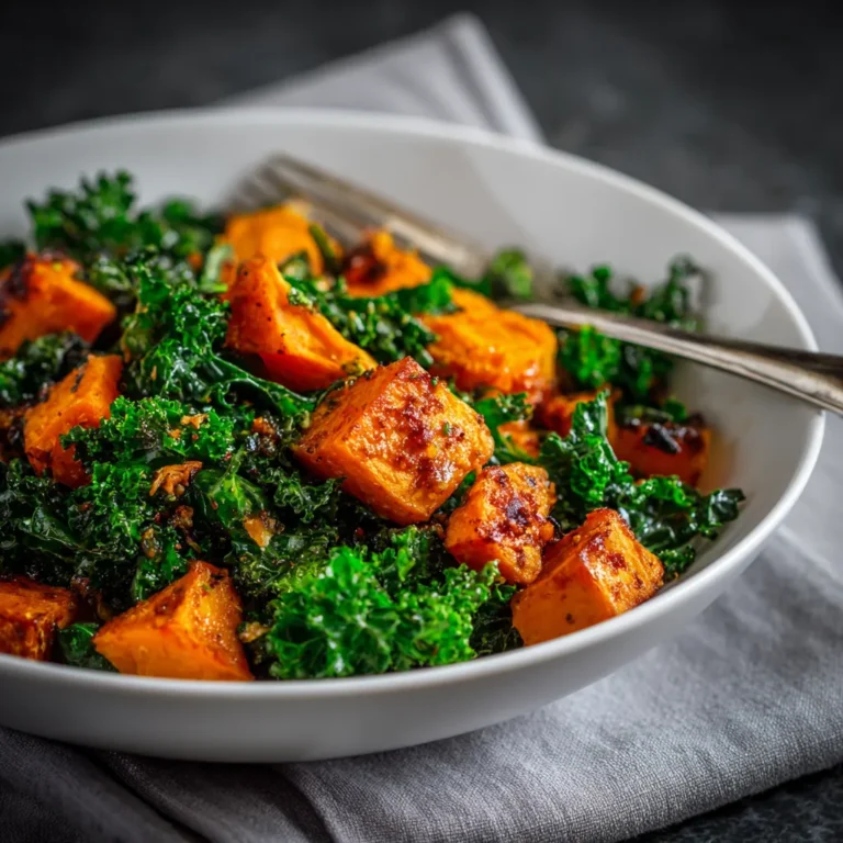 Roasted Sweet Potato and Kale Bowl Recipe
