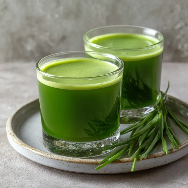 Soothing Green Detox Juice Recipe