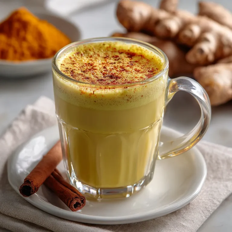 Spiced Turmeric Ginger Latte Recipe