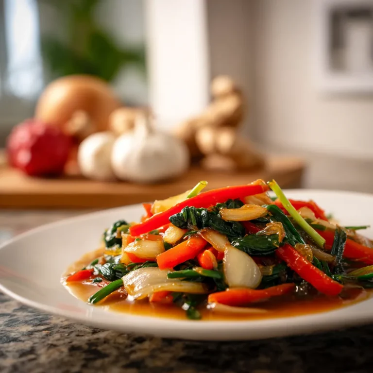 Spicy Ginger Garlic Stir Fry Recipe