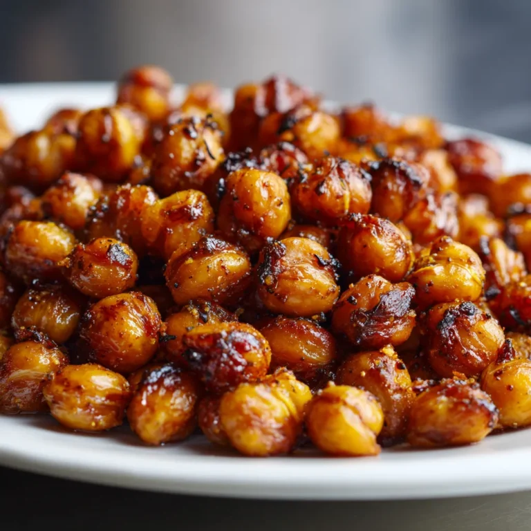 Spicy Roasted Chickpeas Snack Recipe
