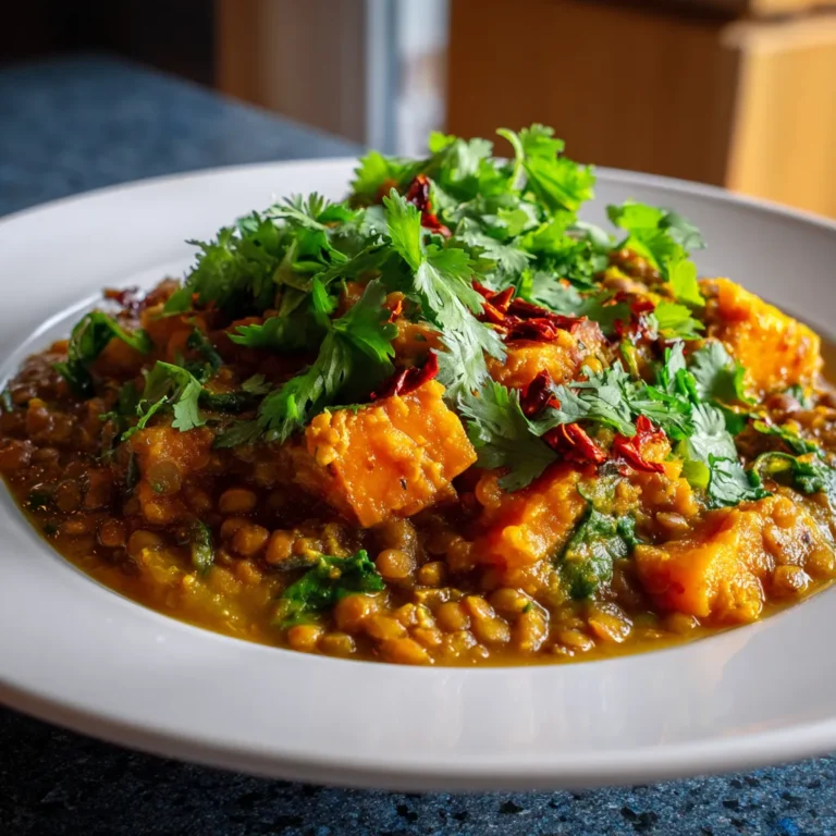 Sweet Potato and Lentil Curry Recipe