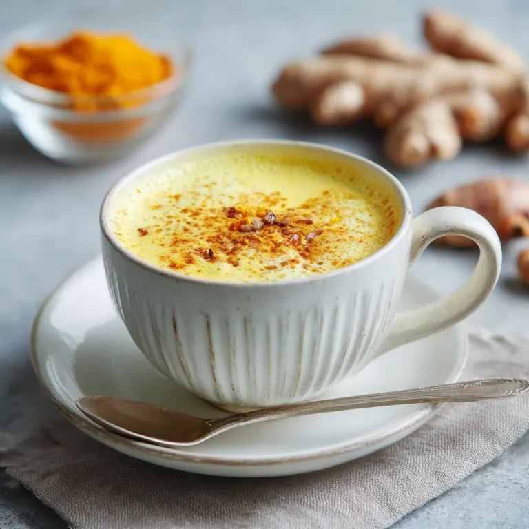 Turmeric Coconut Milk Latte Recipe