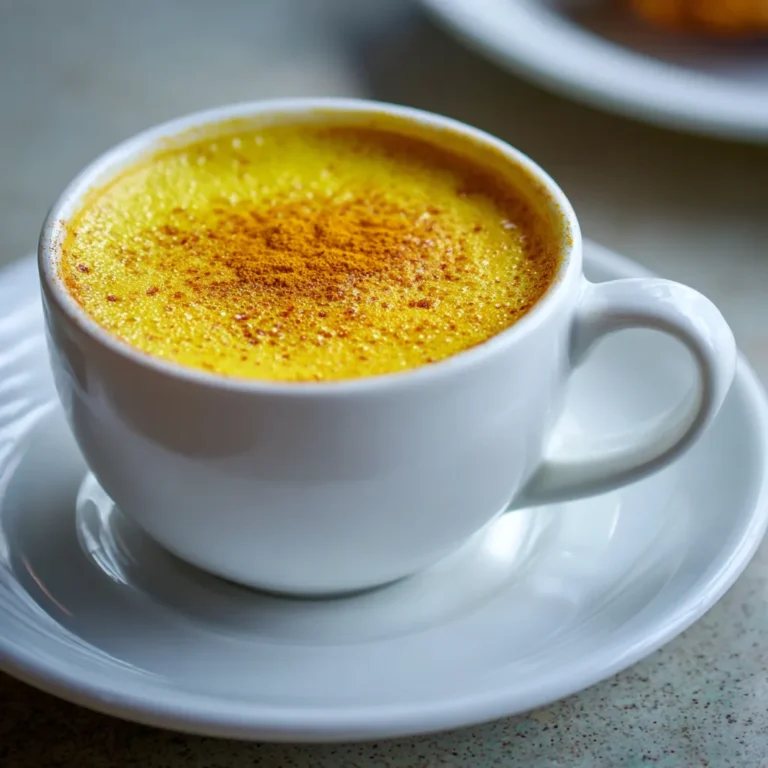 Turmeric Golden Milk Latte recipe