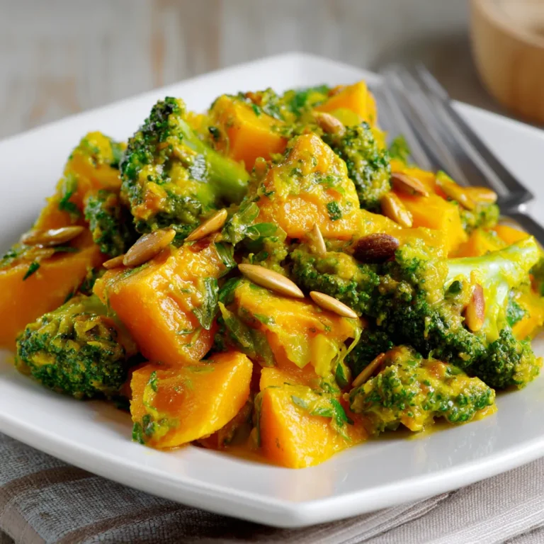 Curried Pumpkin and Broccoli Salad