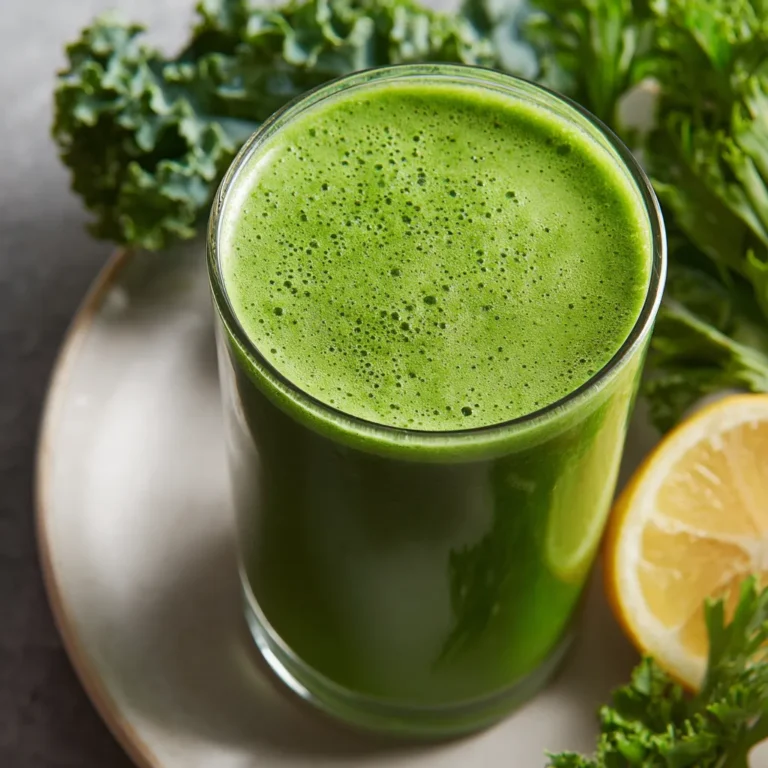 Healing Green Smoothie Recipe for Joint Health
