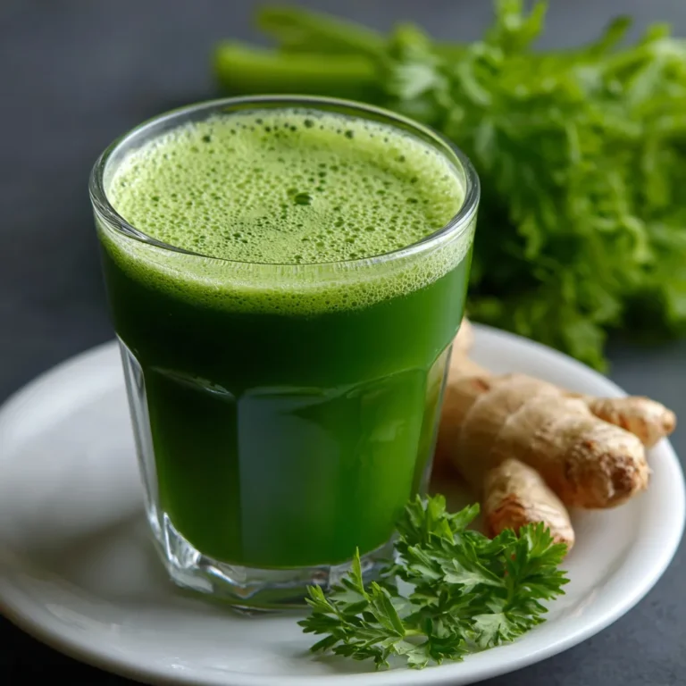 Nourishing Green Elixir for Inflammation Support