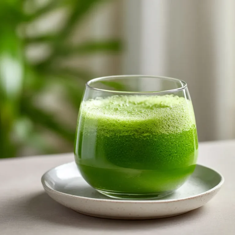 Soothing Green Blend for Detox and Inflammation Reduction