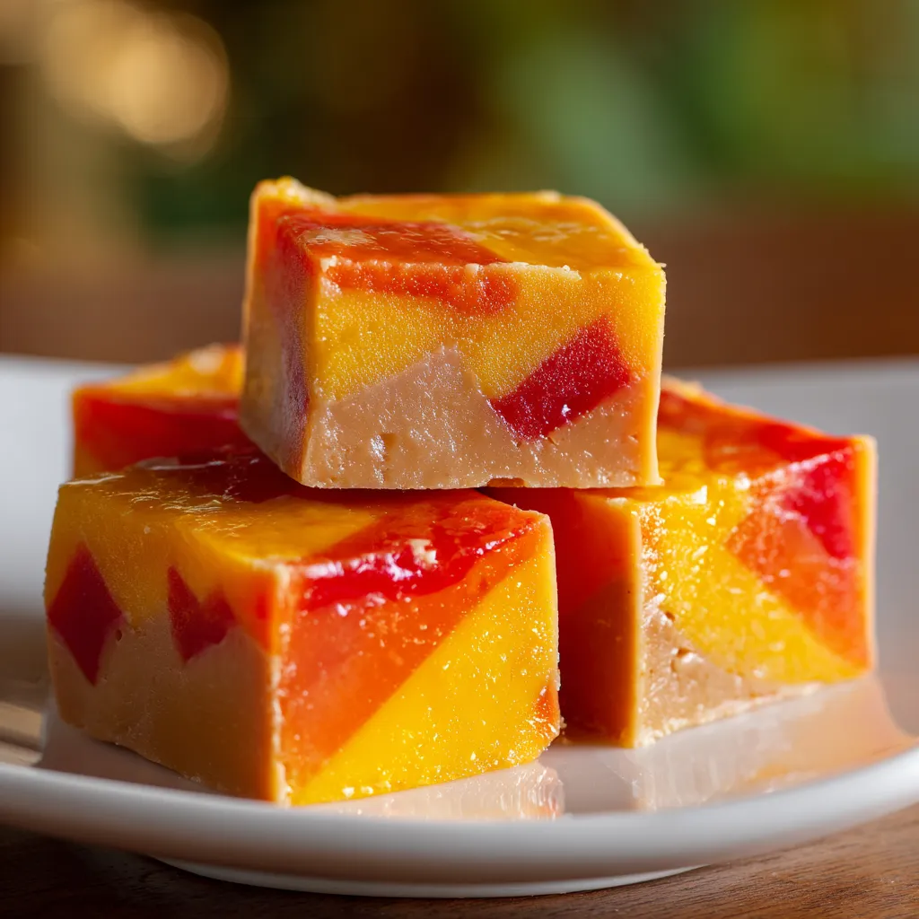 Candy Corn Fudge