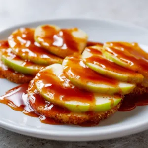 Caramel Apple Slices