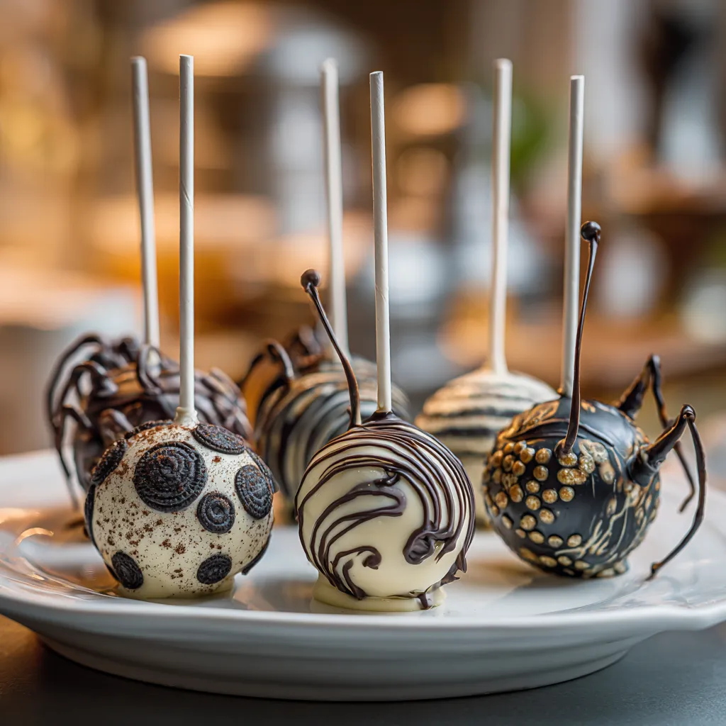 Creepy Crawly Cake Pops: A Spooktacular Treat for Halloween! 4 Creepy Crawly Cake Pops upscaled 68fa8583a3d9a