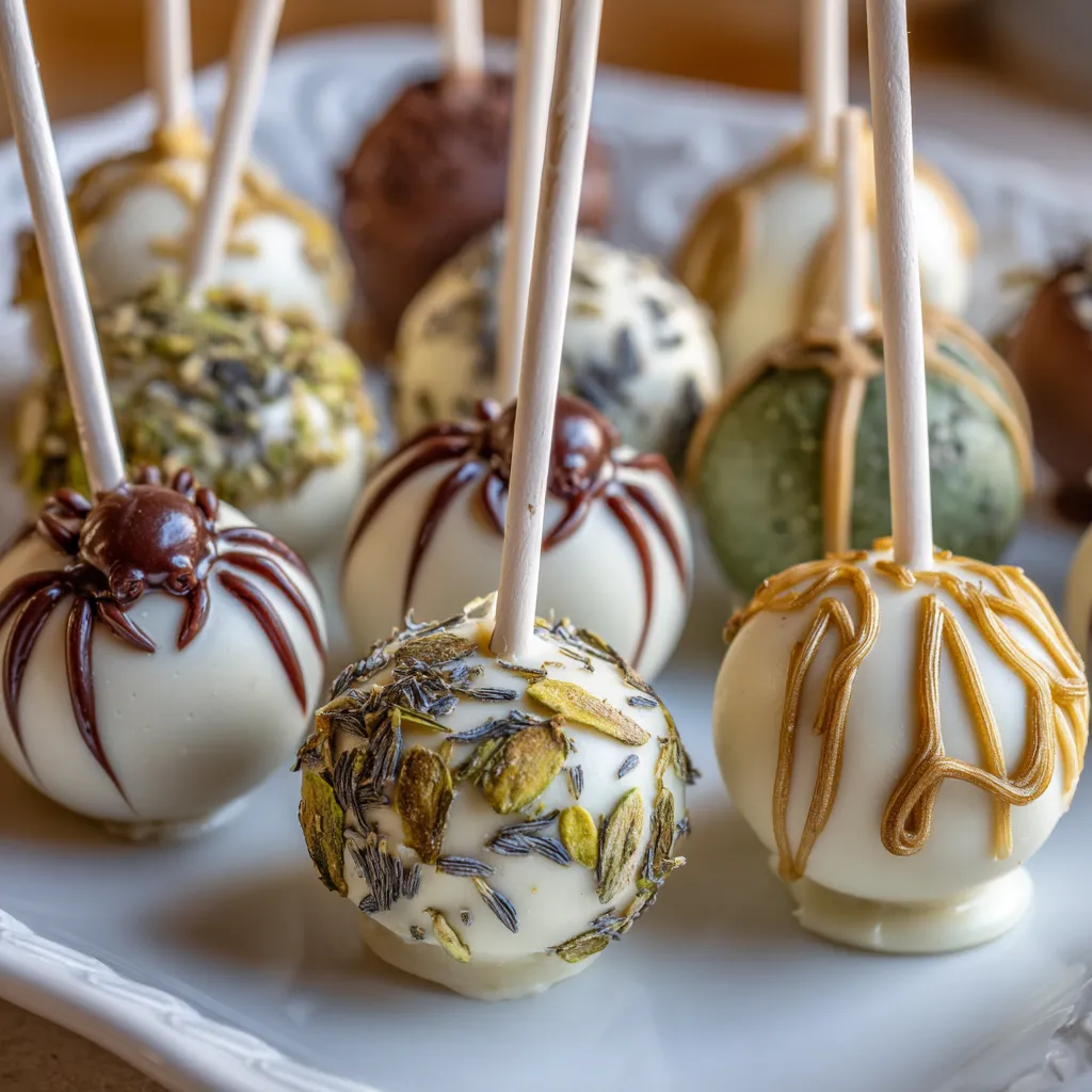 Creepy Crawly Cake Pops: A Spooktacular Treat for Halloween! 2 Creepy Crawly Cake Pops upscaled 68fa863727ca4