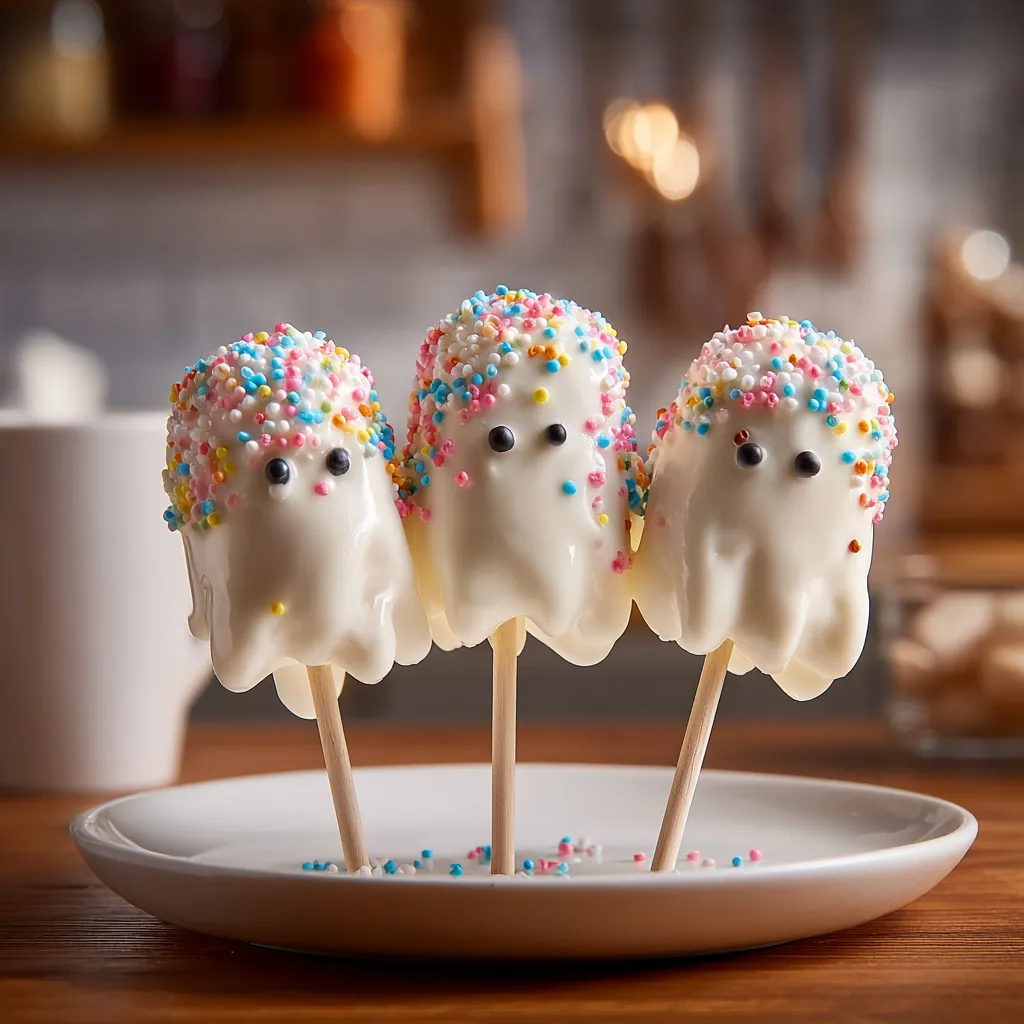 Ghost Marshmallow Pops: A Spooktacularly Sweet Treat 4 Ghost Marshmallow Pops upscaled 68f8b2deb15a6
