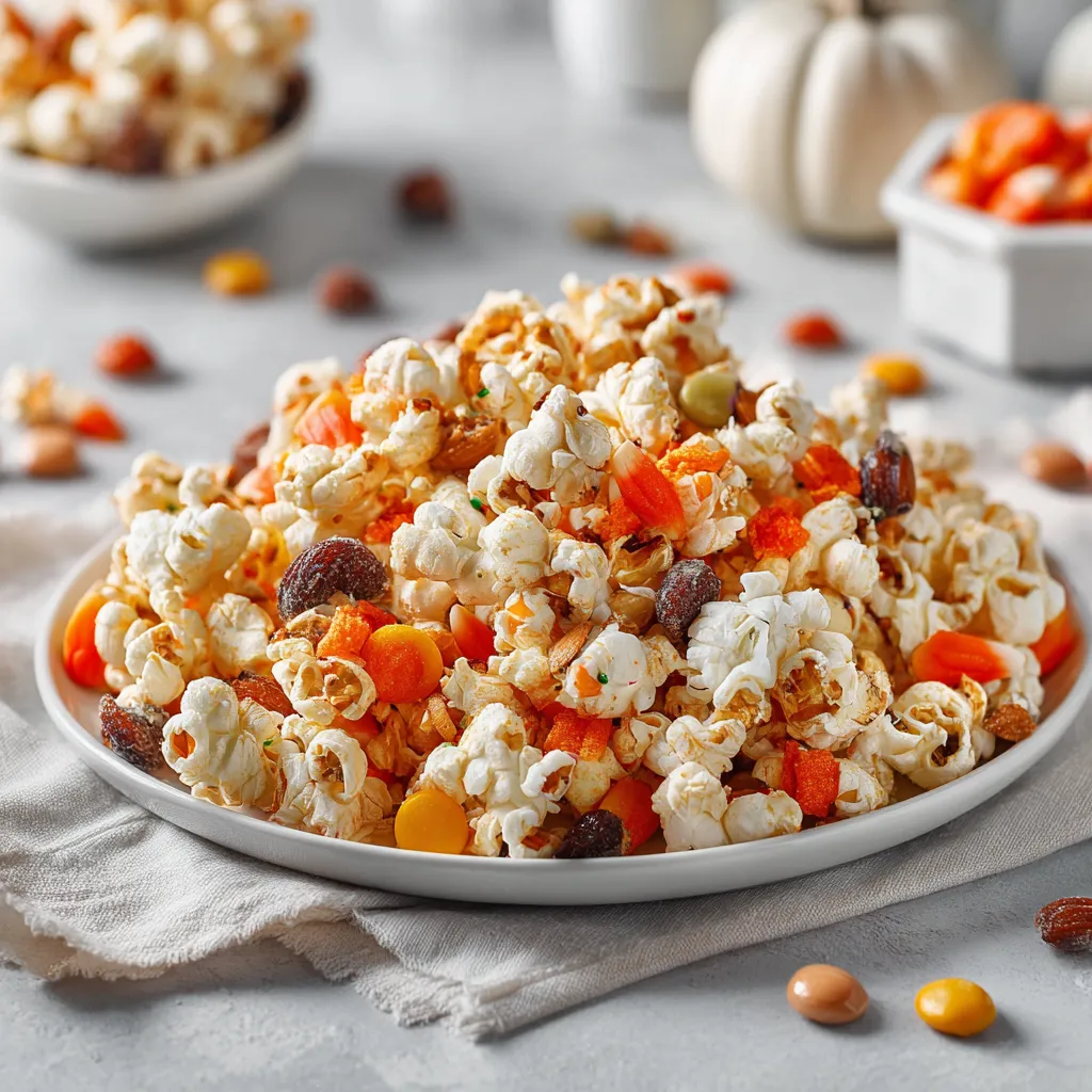 Halloween Popcorn Mix: A Sweet & Spooky Treat 2