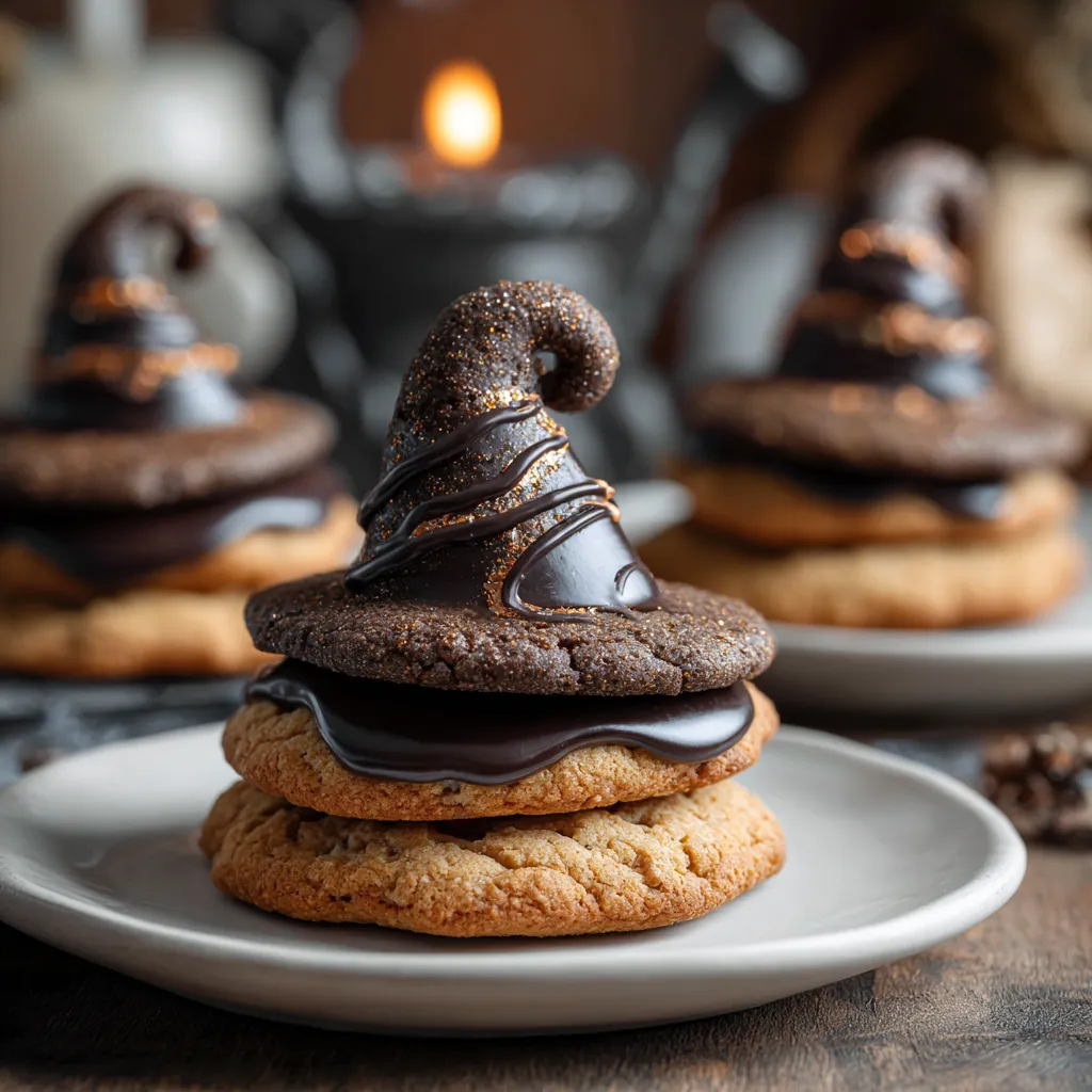 Witch Hat Cookies: A Spooky & Sweet Treat 4 Witch Hat Cookies upscaled 68fa091047424