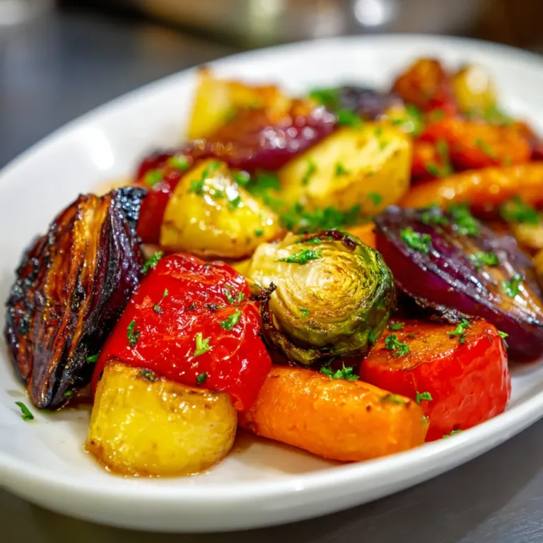 Balsamic Roasted Vegetables