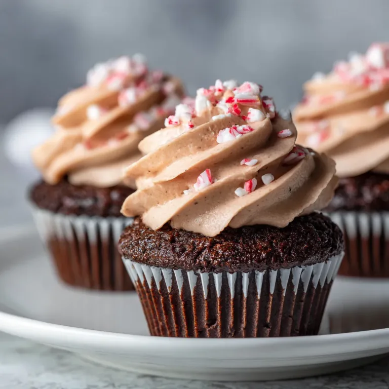 Chocolate Peppermint Cupcakes