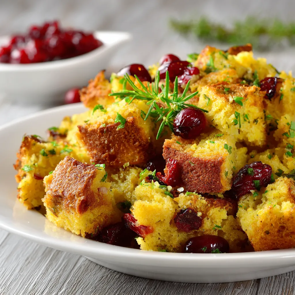 Ultimate Cranberry Cornbread Stuffing Recipe 4 183 cornbread stuffing with cranberries 4 69187d9ba39b8