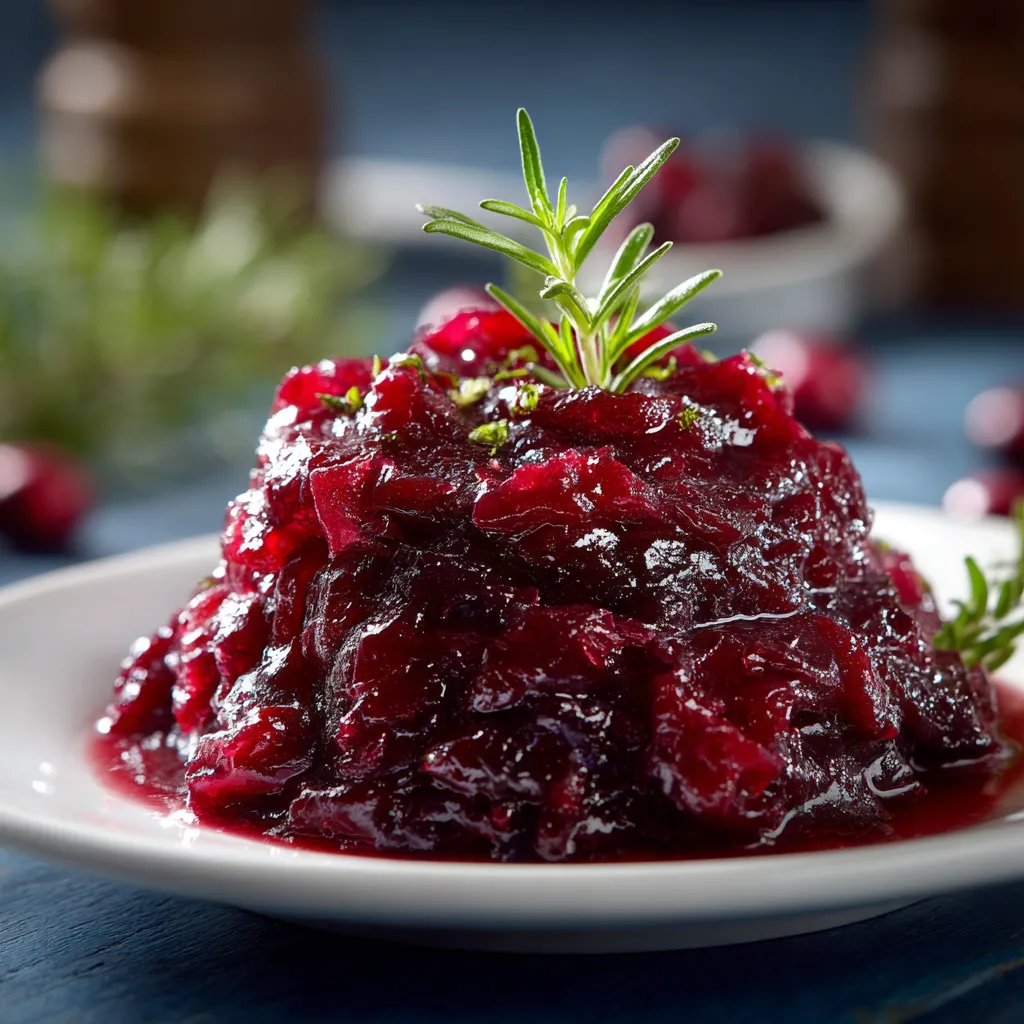 Cranberry Sauce Homemade