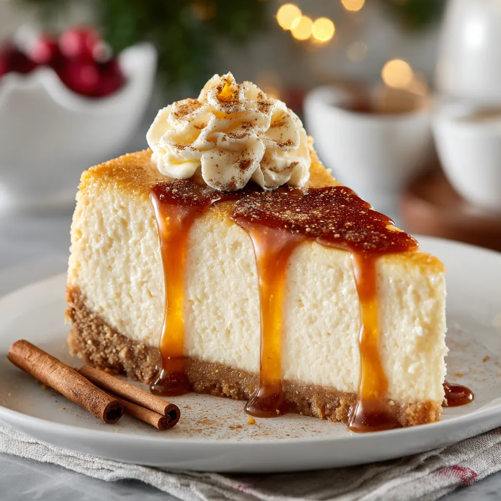 Eggnog Cheesecake