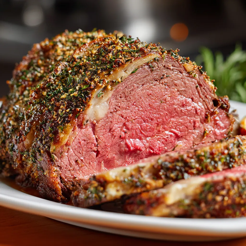 Herb-Crusted Prime Rib