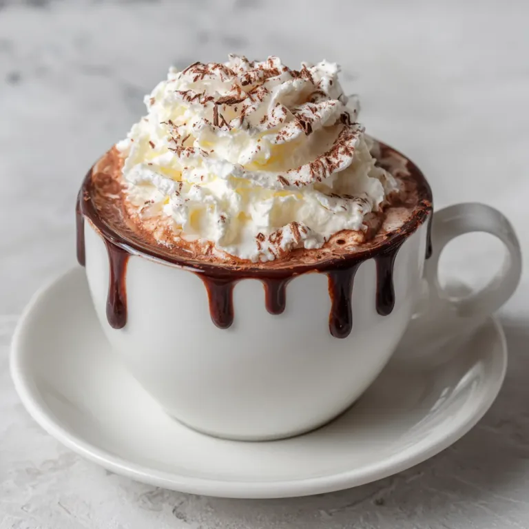 Hot Chocolate with Whipped Cream
