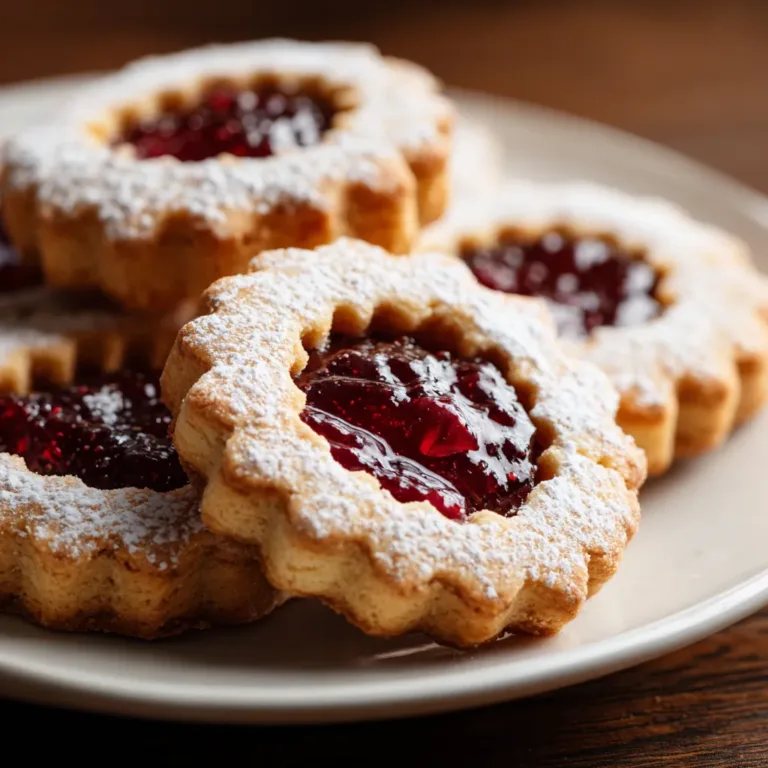 Linzer Cookies