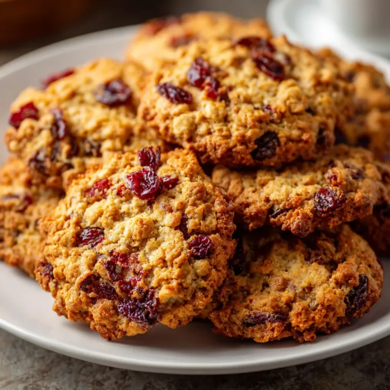 Delicious Oatmeal Cranberry Cookies Easy Recipe 4 Oatmeal Cranberry Cookies