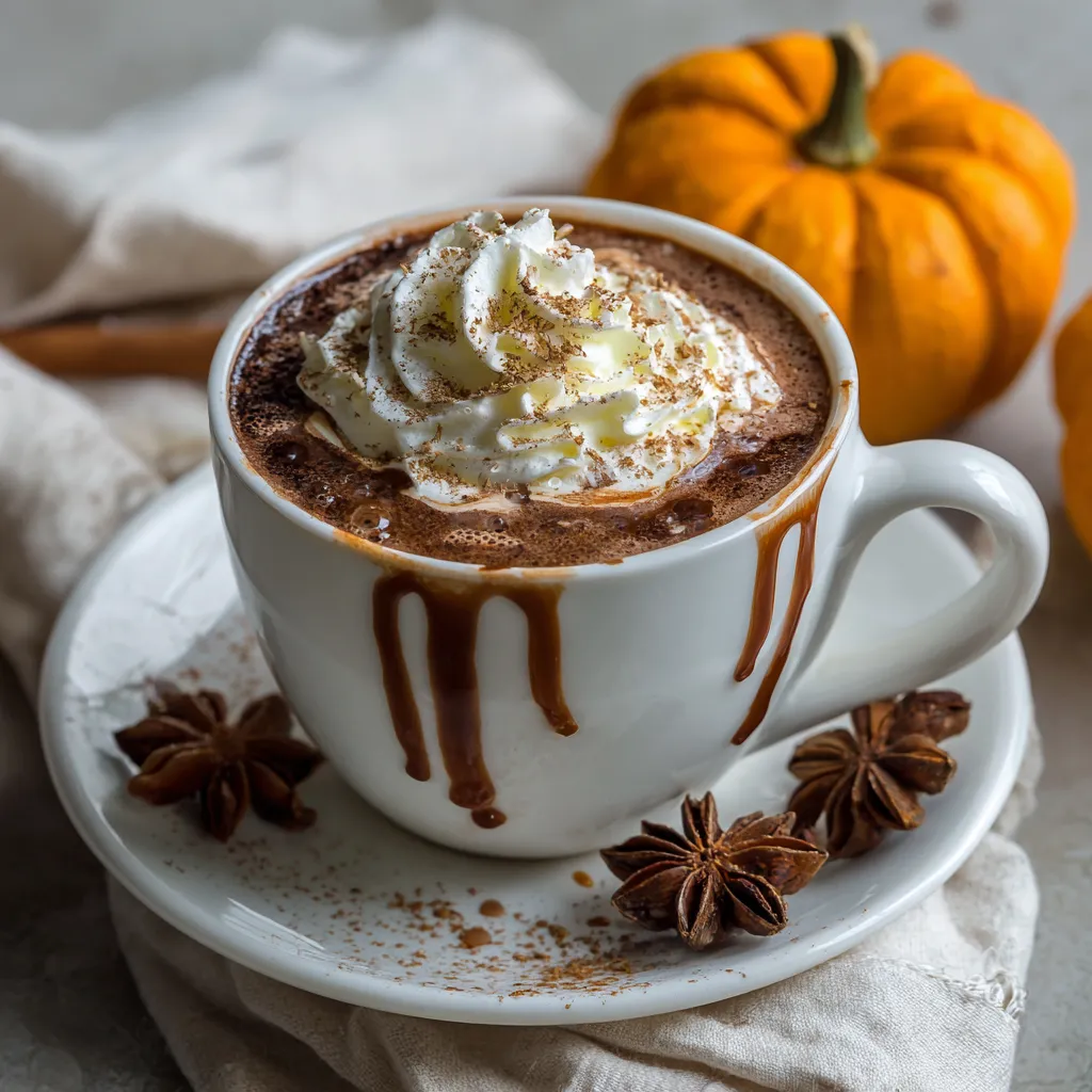 Pumpkin Spice Hot Chocolate