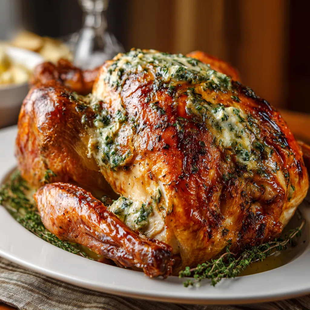 Ultimate Herb Butter Roast Turkey Recipe 3 183 roast turkey with herb butter 3 6925a8258ee5f