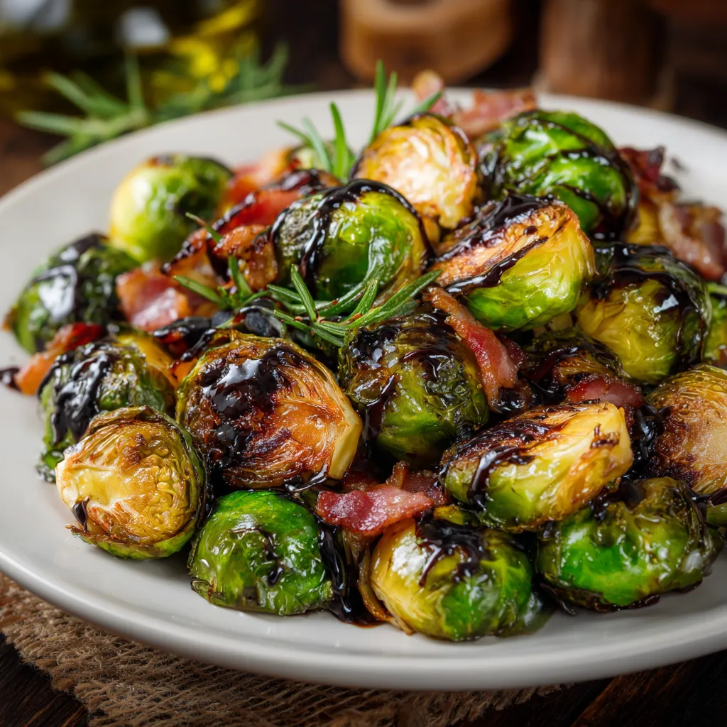 Ultimate Balsamic Roasted Brussels Sprouts Bacon 4 183 roasted brussels sprouts with bacon and balsamic glaze 1 691882732123a