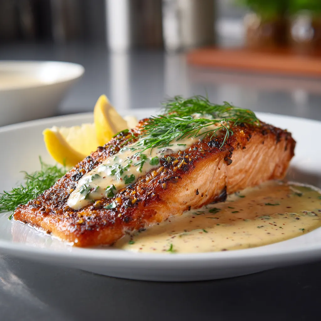 183 roasted salmon with lemon dill sauce 3 69231841c0a23