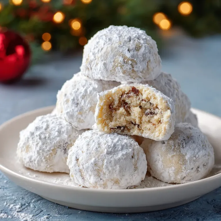 Snowball Cookies