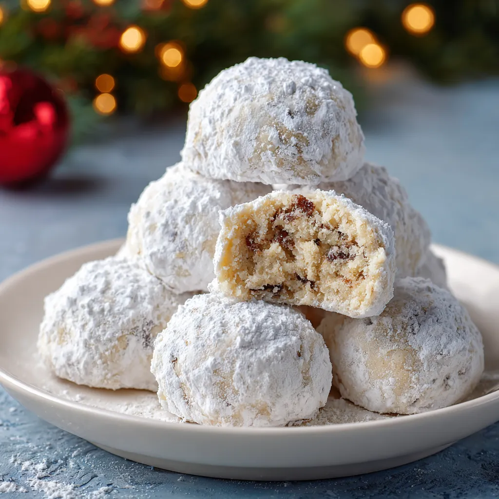 Snowball Cookies