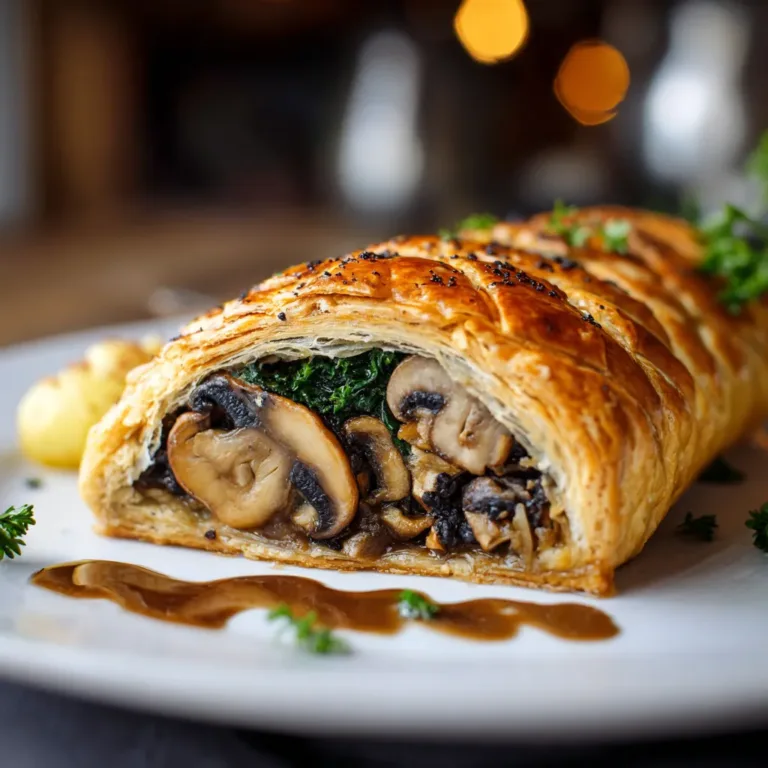 Vegetarian Mushroom Wellington