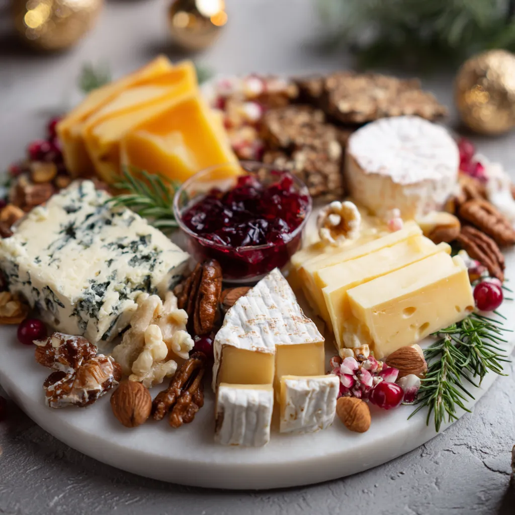 Cheese Board Christmas Style