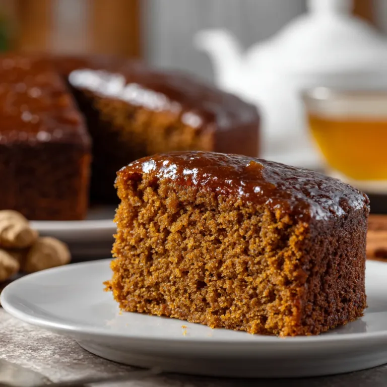 English Sticky Gingerbread