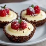 White Chocolate Mousse Cups